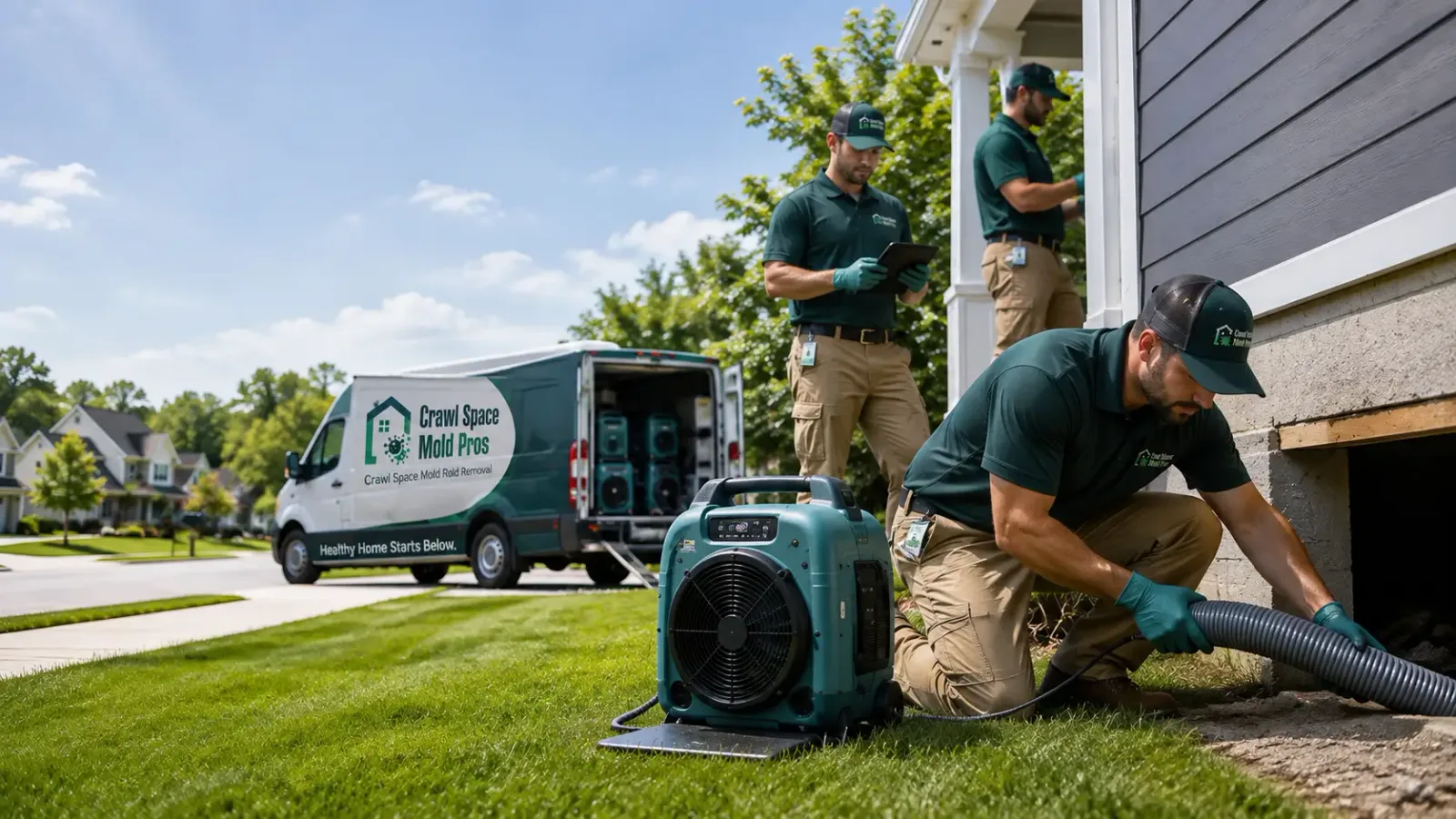 Crawl Space Mold Removal in Edwardsburg, MI